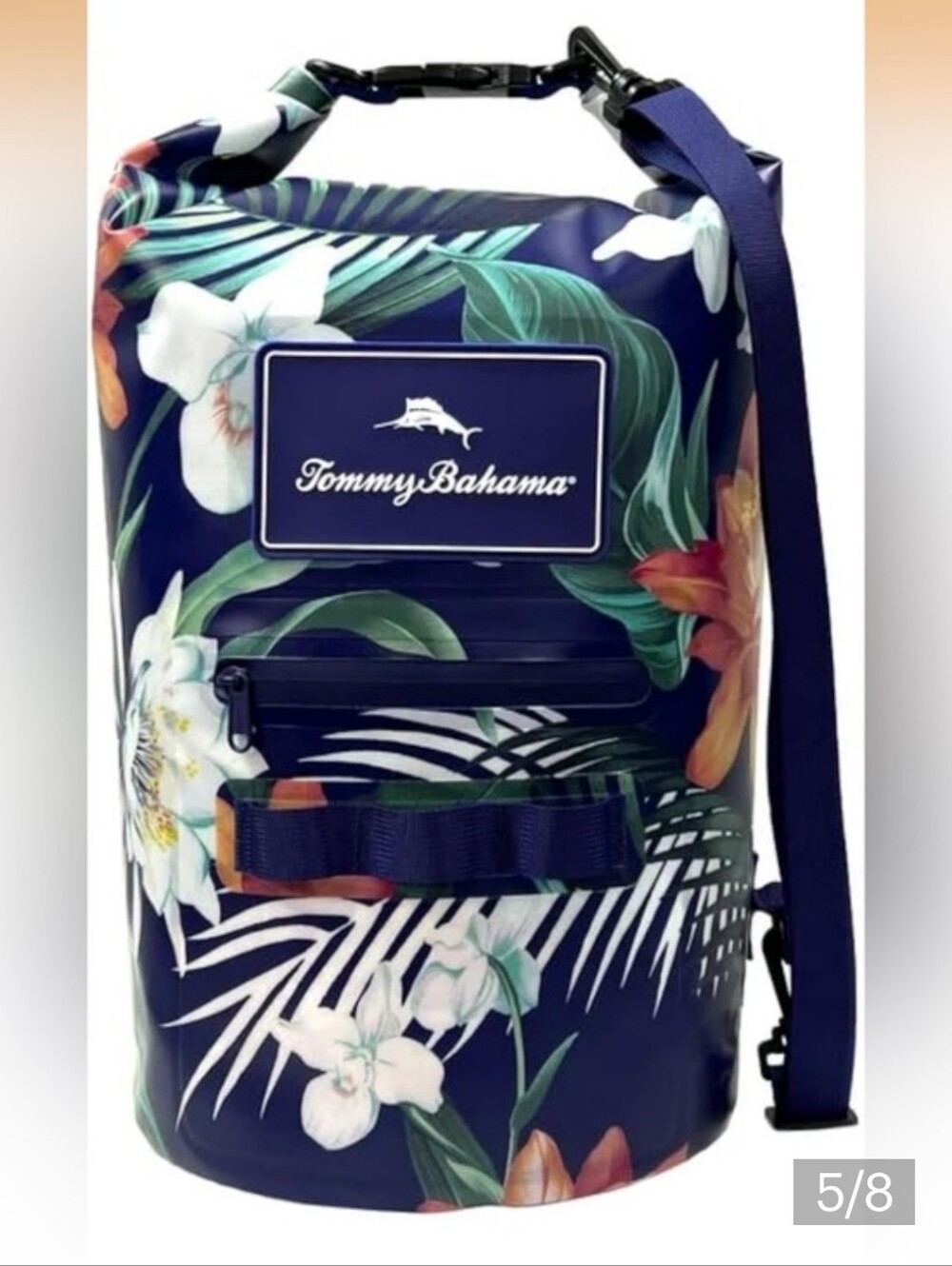 Tommy Bahama 20 L Waterproof Insulated Travel Bag Blue & Green NWT